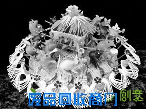 澄城县正月十五送的老鼠嫁女面花