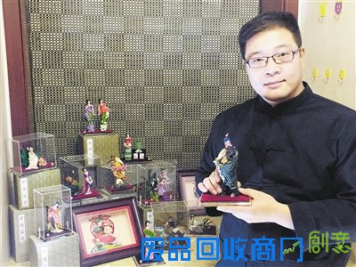 天津市“80后”张亚杰将面塑推向世界