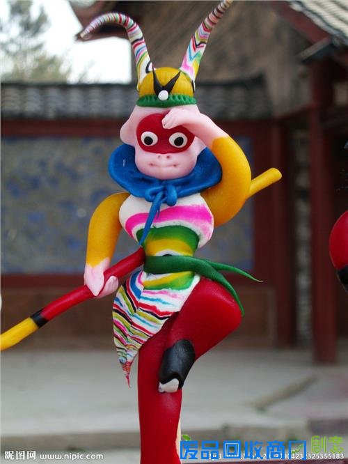 【面塑制作猴】捏面人面塑技法大全