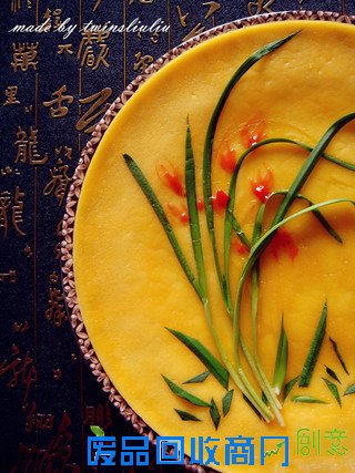 花样鸡蛋饼的做法步骤：7