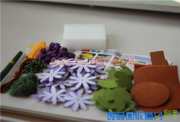 花满赣州劲嘉山与城 花景布艺盆栽DIY周末多彩来袭