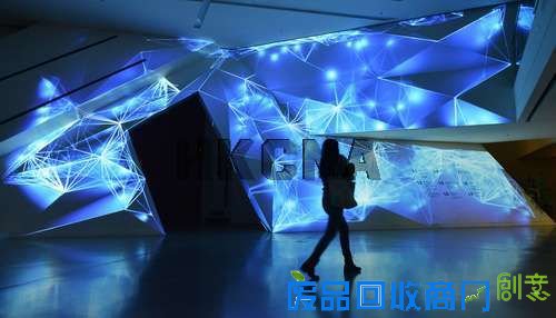 图：动漫美学双年展揭幕探讨“后像素”时代艺术