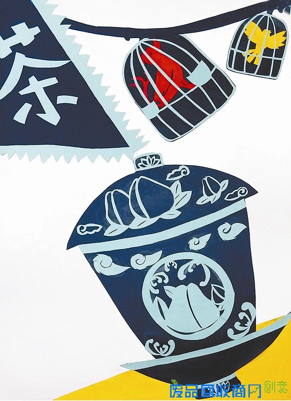 剪纸博物馆收藏孩子斑斓的童趣世界