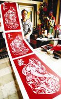 山西省非物质文化遗产——河津剪纸：一张薄纸注深情