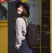 高圆圆最新街拍  清新女神教你时髦穿衣