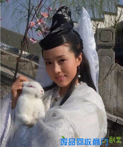 《宝莲灯》中扮演“嫦娥”