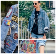牛仔外套搭配图片 这么穿才是街拍女王