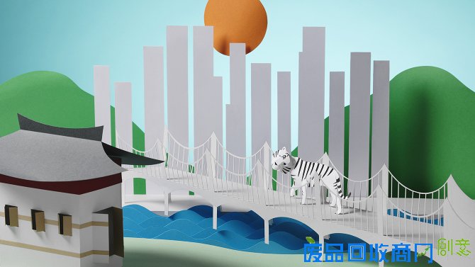 艺术品般的国外折纸、剪纸纸艺作品欣赏