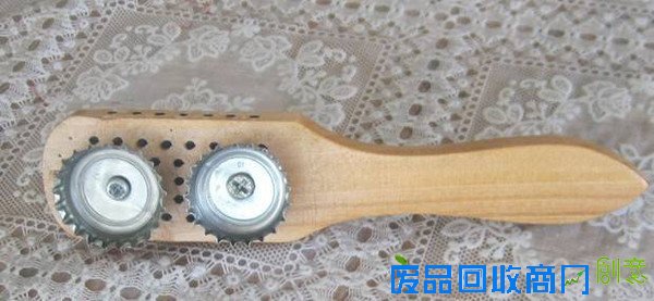 【创意手工】瓶盖这么用，孩子都笑开花了