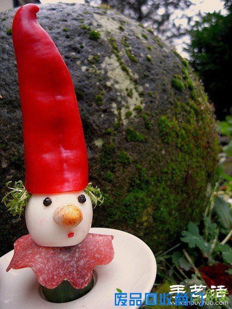 DIY趣味食物摆盘 创意让生活更美好 -  