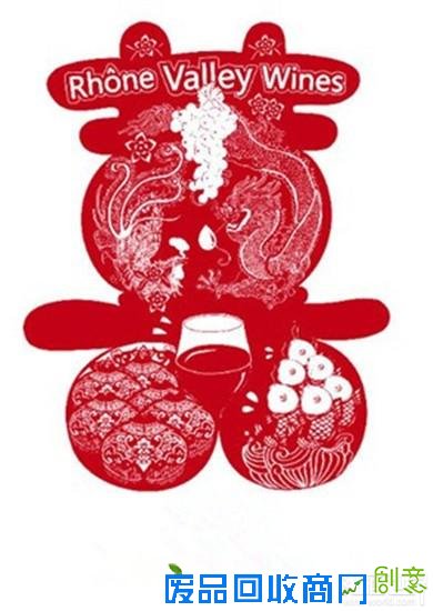 这些看着就很有年味儿的葡萄酒剪纸
