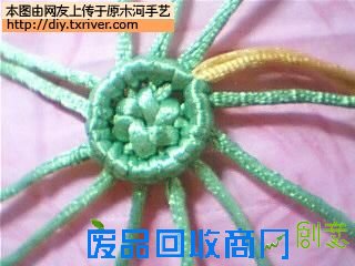 点击查看原图 儿童手工花篮制作步骤,绳编花篮的步骤 手工