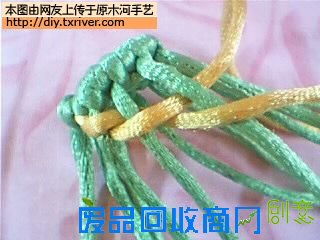 点击查看原图 儿童手工花篮制作步骤,绳编花篮的步骤 手工