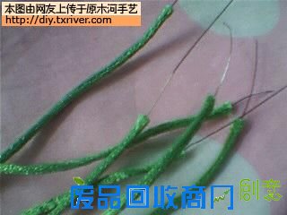 点击查看原图 手工花篮制作步骤