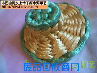 点击查看原图 儿童手工花篮制作步骤,绳编花篮的步骤 手工