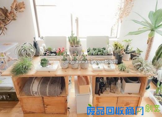 如何用木箱装饰出“纯洁”自然风格？