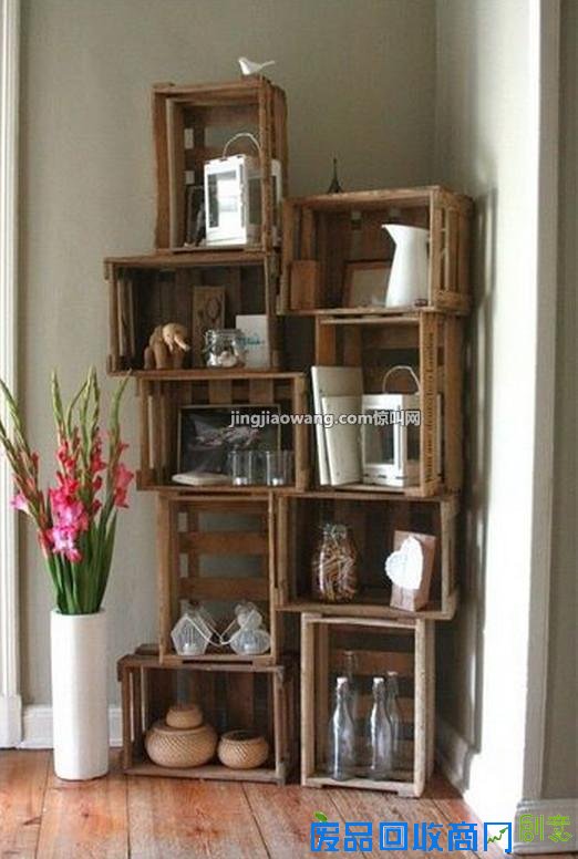 如何用木箱装饰出“纯洁”自然风格?