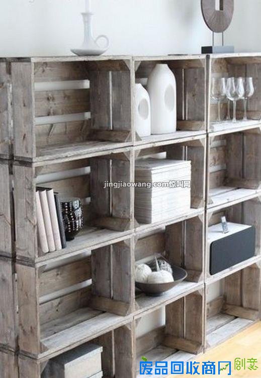 如何用木箱装饰出“纯洁”自然风格?