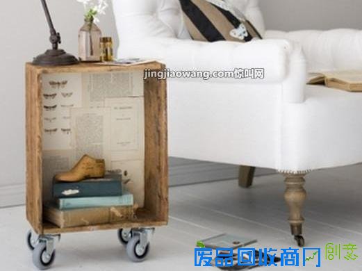 如何用木箱装饰出“纯洁”自然风格?