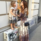 春日时髦亲子装 和baby一起穿出明星范