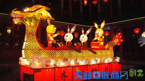 城隍庙灯会图片