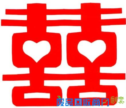 简单剪纸图案大全之剪最简单双喜剪纸方法是什么