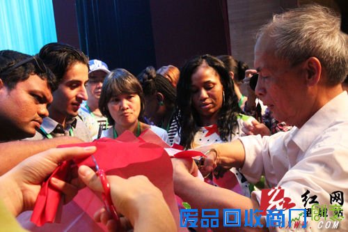 外国友人看长沙 望城新康剪纸让他们惊呆了