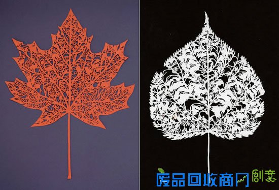 灵动诡秘：外国人的剪纸艺术(组图)