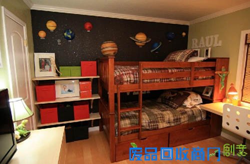 小户型的儿童房收纳技巧给你另一种创意和趣味