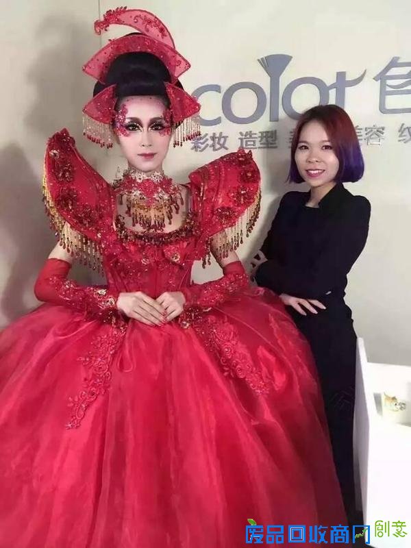 南宁色妆化妆学校——T台创意妆
