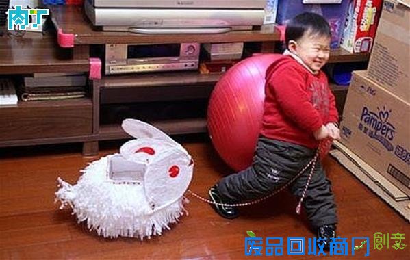儿童花灯制作：兔子纸灯手工制作图解◆肉丁儿童网