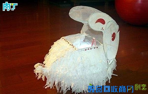 儿童花灯制作：兔子纸灯手工制作图解◆肉丁儿童网