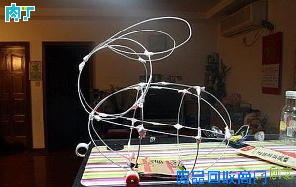儿童花灯制作：兔子纸灯手工制作图解◆肉丁儿童网