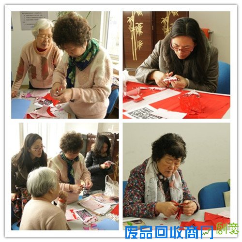 巧手剪春 乐在高邮 青岛市八大湖街道剪纸班开课