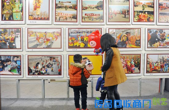 孝义:逛民俗文化大集 品浓浓年味儿