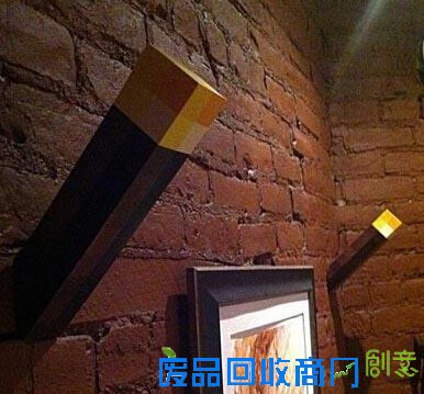 当游戏进入现实《我的世界》火把道具DIY教程