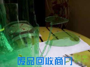 科技小制作用雪碧瓶自己制作花篮_儿童才艺_