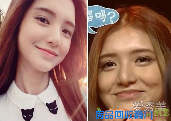 网络美女真实素颜照：武大女神王维琳幻灭黄灿灿变路人