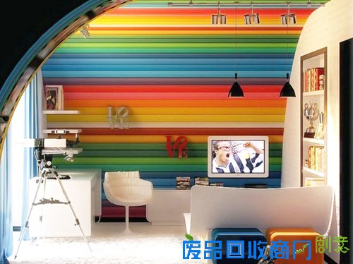 创意出新 壁纸装修效果图大全2015图片