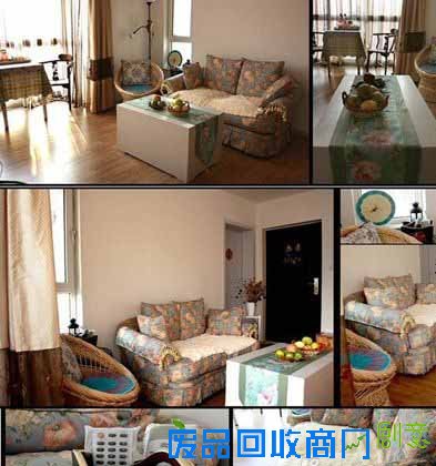 勤俭夫妻旧物改造 2万多DIY精致58平简约美