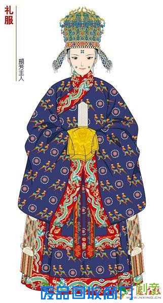 明朝服饰:明朝皇后礼服详解