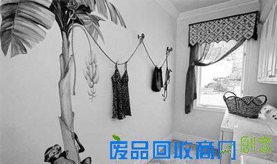 炫彩墙面手绘DIY 详细步骤手把手教会你
