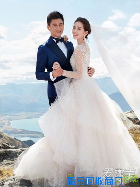 吴奇隆刘诗诗最新婚纱照曝光 明星婚纱照如此美丽