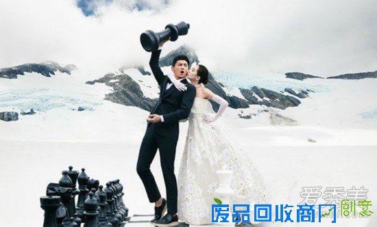 吴奇隆刘诗诗最新婚纱照曝光 明星婚纱照如此美丽