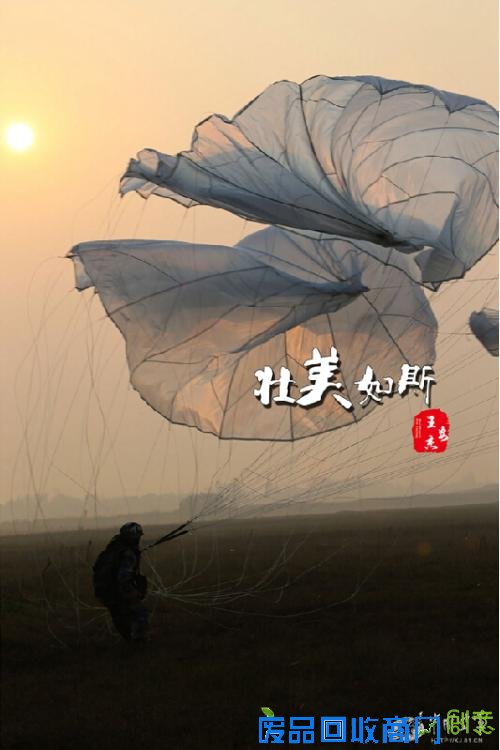 解放军跳伞唯美瞬间：海空壮美 鲜花烂漫(高清组图)