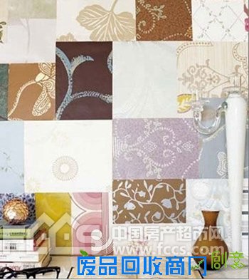 壁纸打造边角料变精美饰品