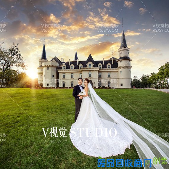 婚礼纪：女王范儿婚纱照V视觉完美角度诠释