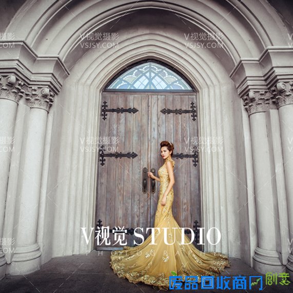婚礼纪：女王范儿婚纱照V视觉完美角度诠释