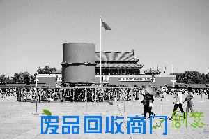国庆天安门广场摆花突出传统元素(图)