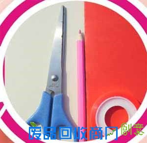 节日的礼物 简单卡纸手工制作花的方法图解◆肉丁儿童网